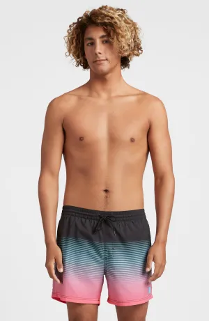 Cali Gradient 15'' Badehose | Black Simple Gradient