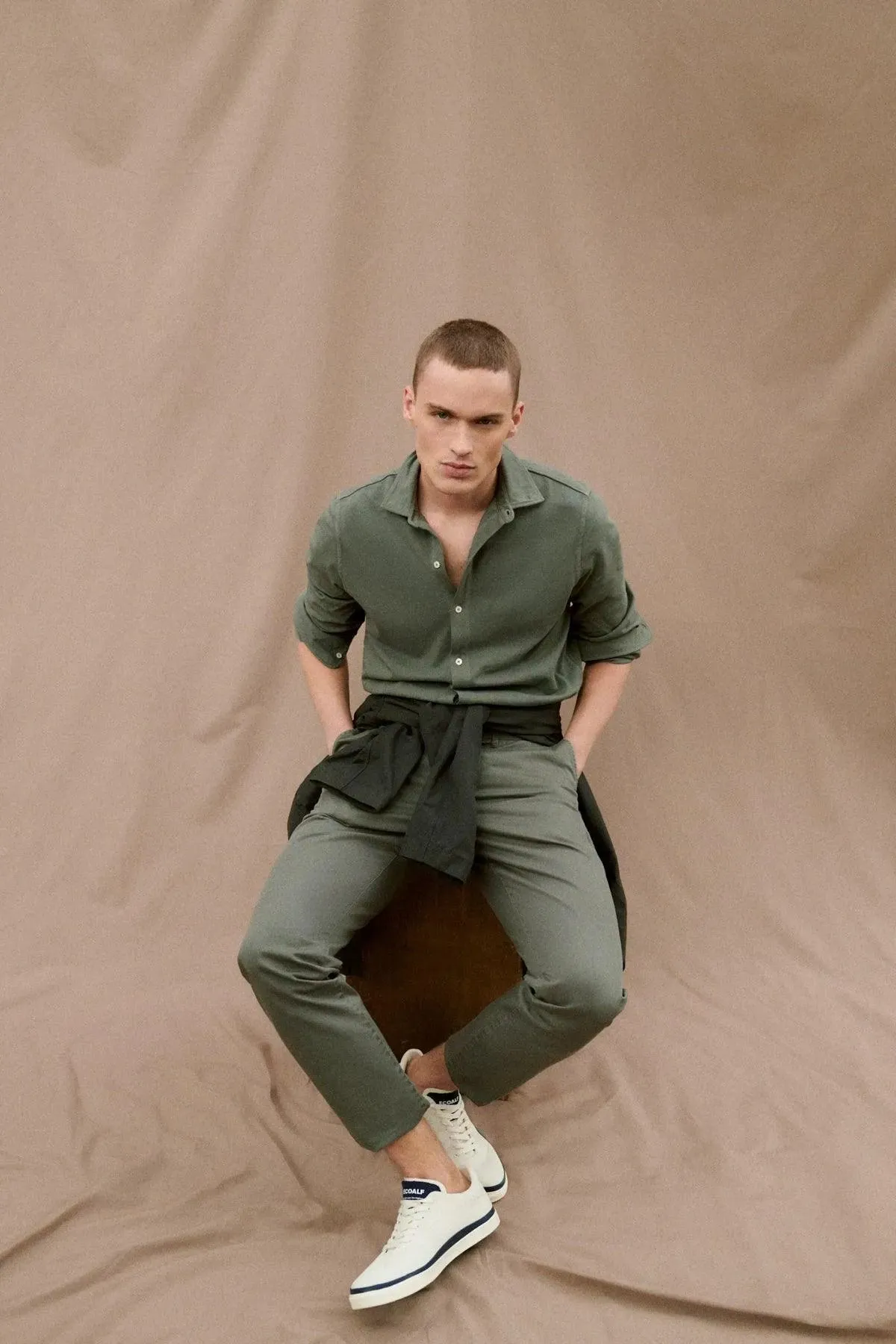 Camisa Yratia Soft Khaki