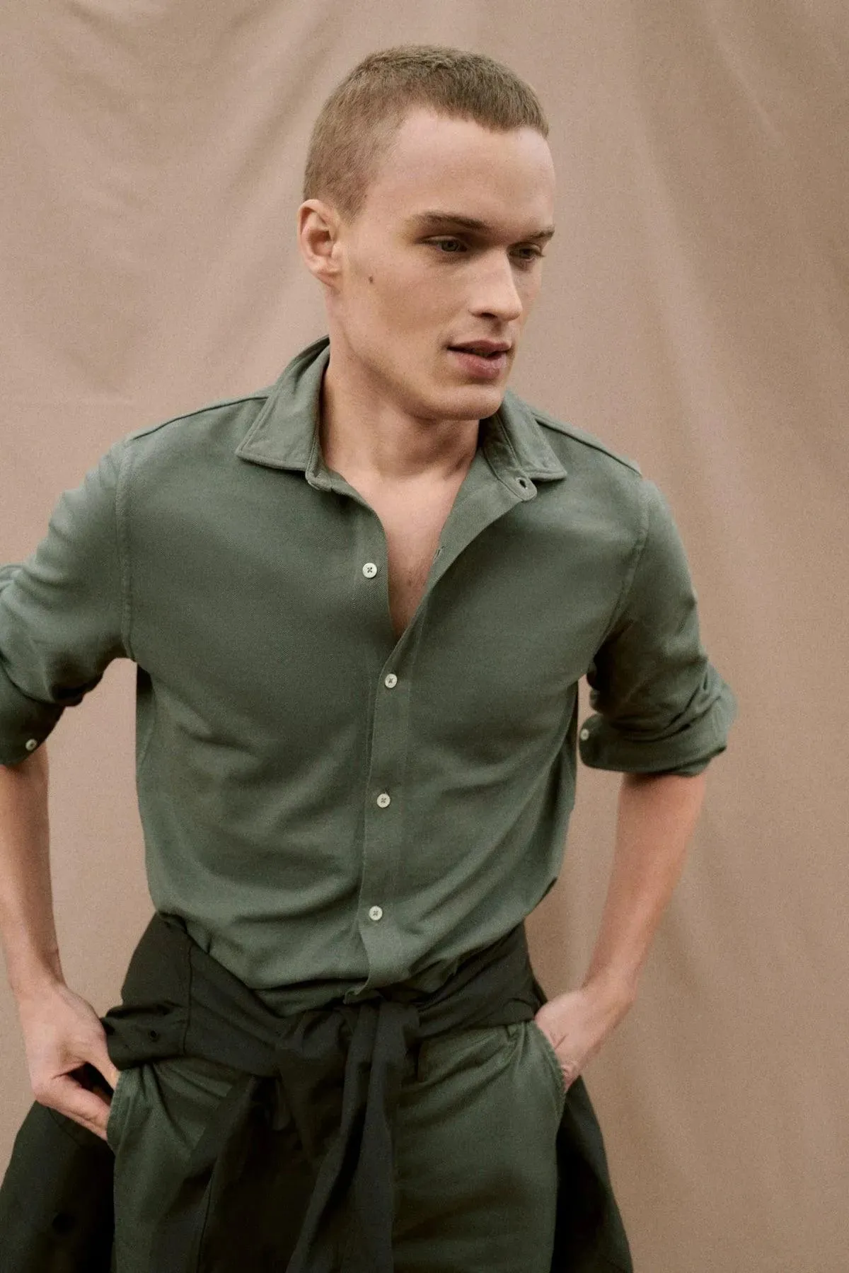 Camisa Yratia Soft Khaki