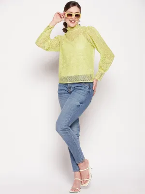 Camla Barcelona Green Women Top