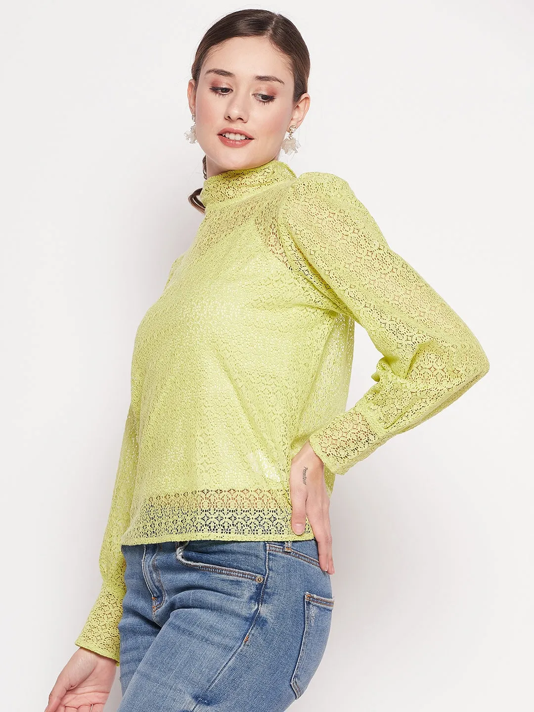 Camla Barcelona Green Women Top