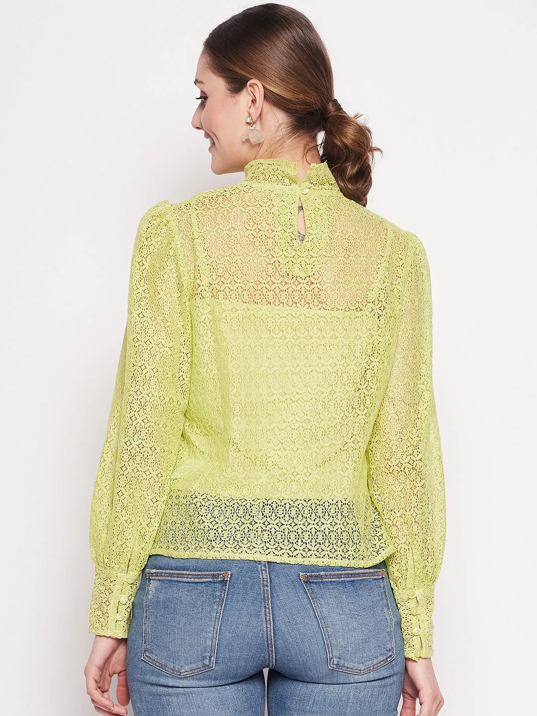 Camla Barcelona Green Women Top