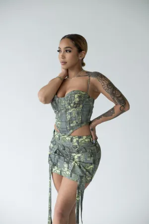 CAMO COUTURE SKIRT SET