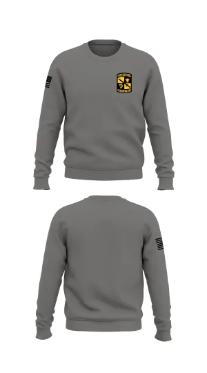 campbell university army rotc store 1 Core Men's Crewneck Performance Sweatshirt - 63376856651