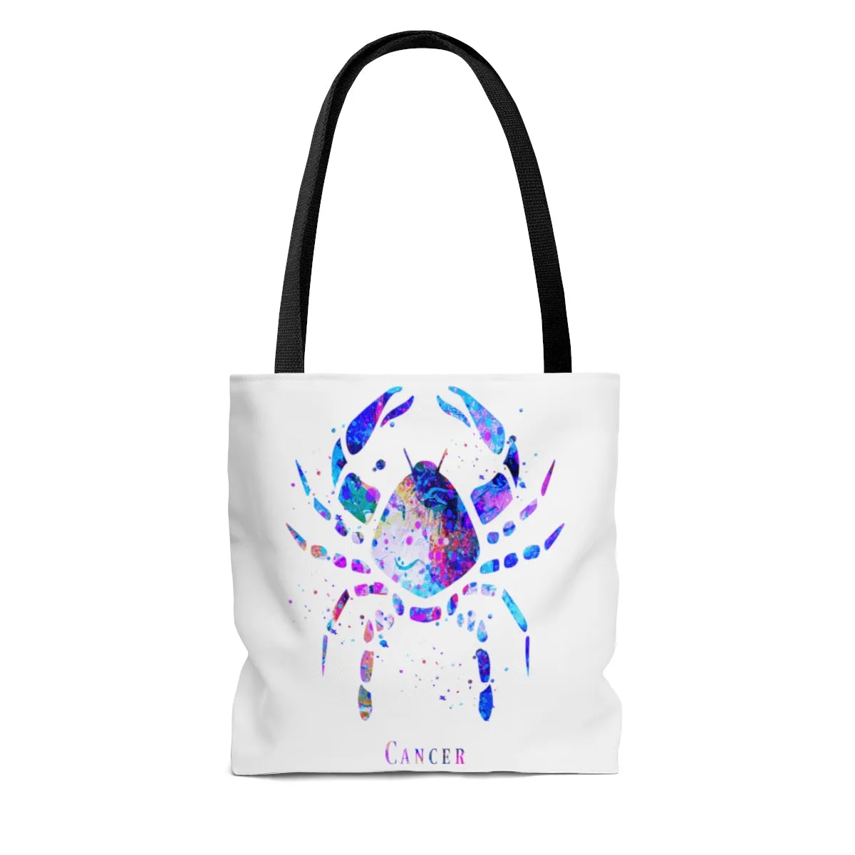 Cancer Zodiac Sign Tote Bag
