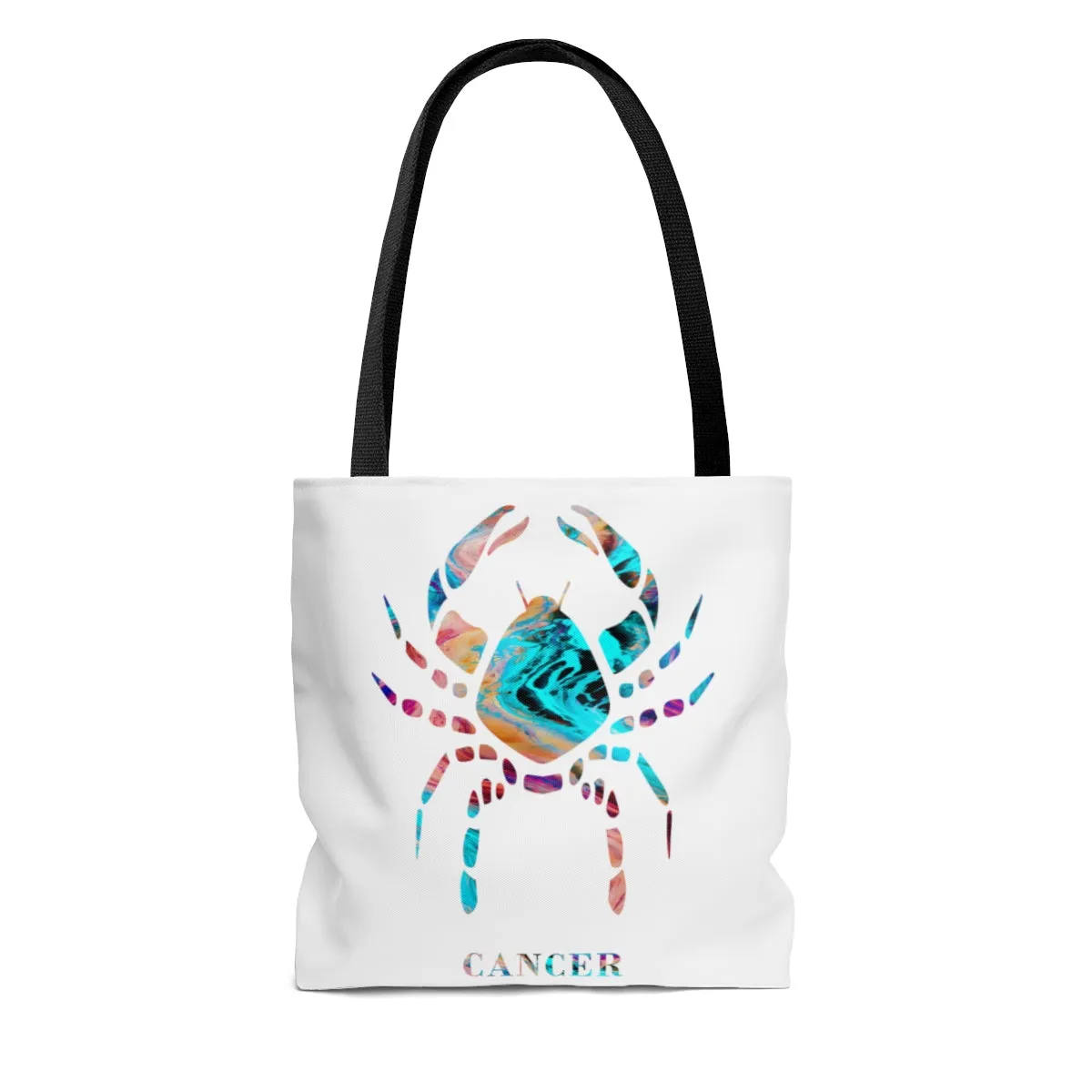 Cancer Zodiac Sign Tote Bag