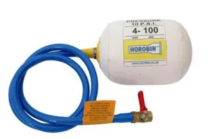 Canvas Drain Sealing Bag with Brass Valve - 100mm