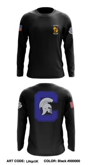 Capital University Army ROTC Store 1 Core Men's LS Performance Tee - LHqc5K
