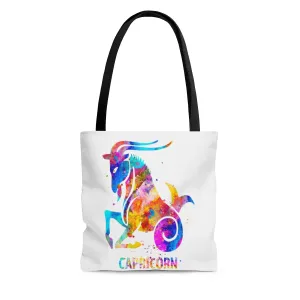 Capricorn  Zodiac Sign Tote Bag