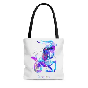 Capricorn  Zodiac Sign Tote Bag