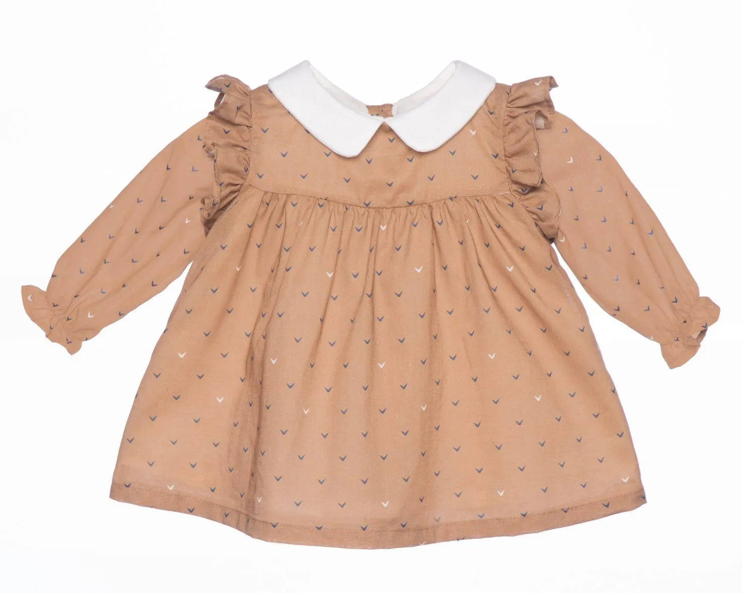 Caramel Collared Dress