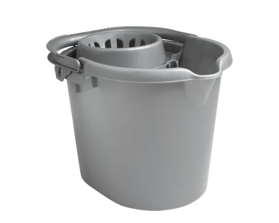 Casa Mop Bucket Silver 16L