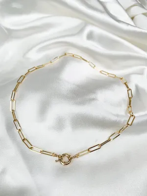 Chain link necklace