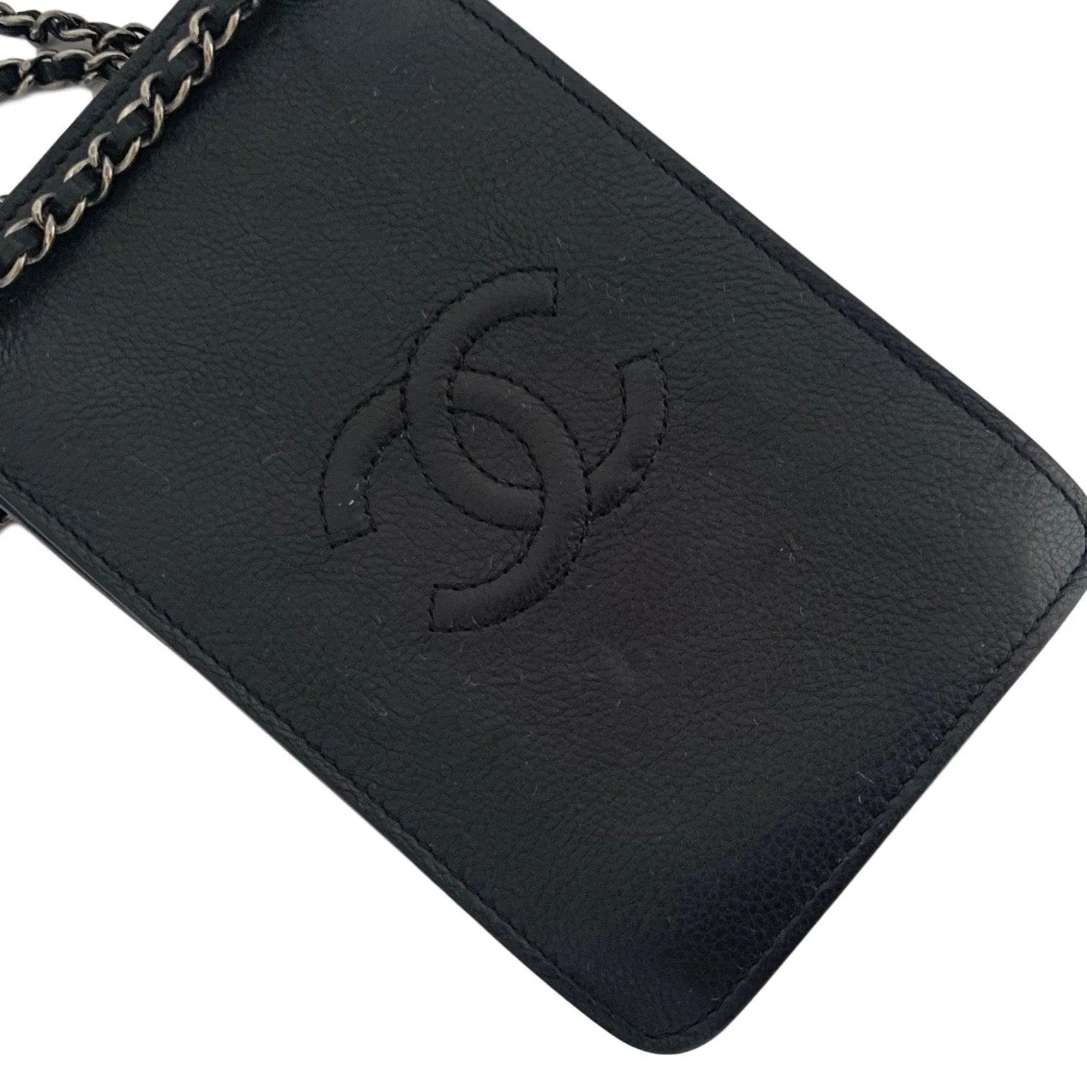 Chanel Black Mini Leather Crossbody Bag