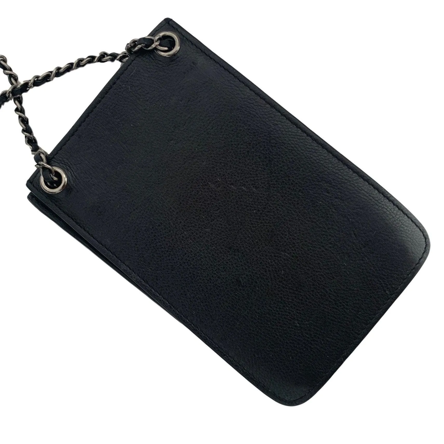 Chanel Black Mini Leather Crossbody Bag