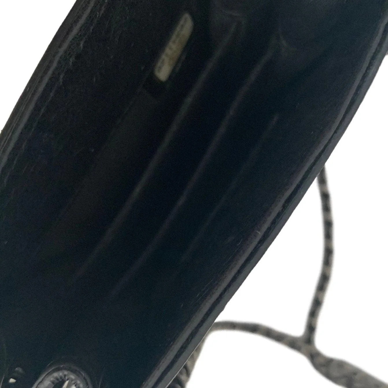 Chanel Black Mini Leather Crossbody Bag