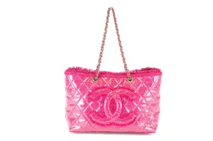 Chanel Funny Tweed Pink Tote