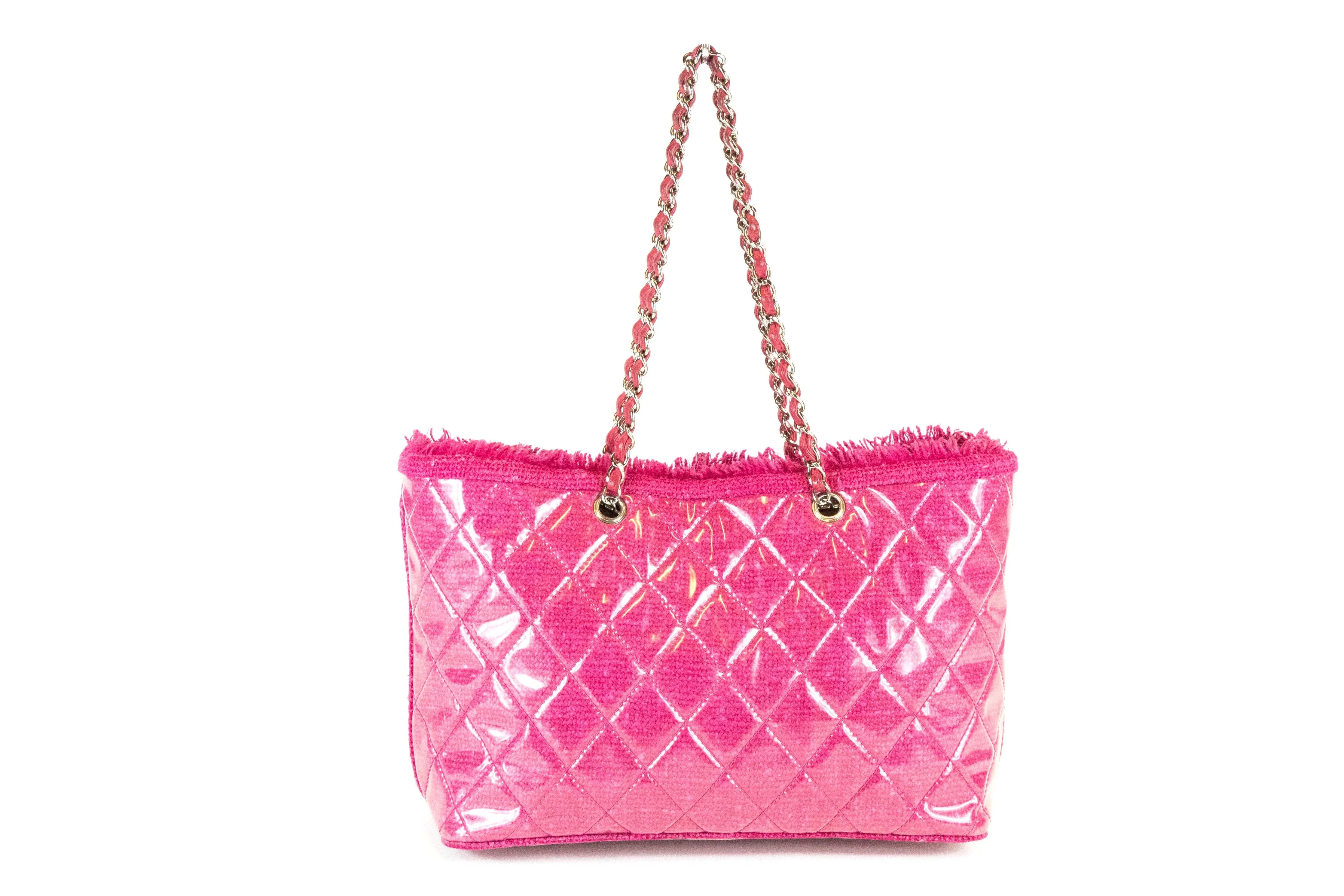 Chanel Funny Tweed Pink Tote
