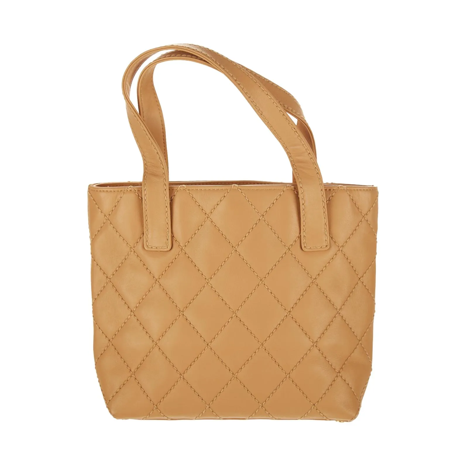 Chanel Nude Wild Stitch Logo Shoulder Bag