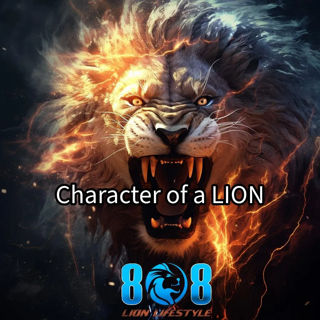 Character Of A Lion Canvas