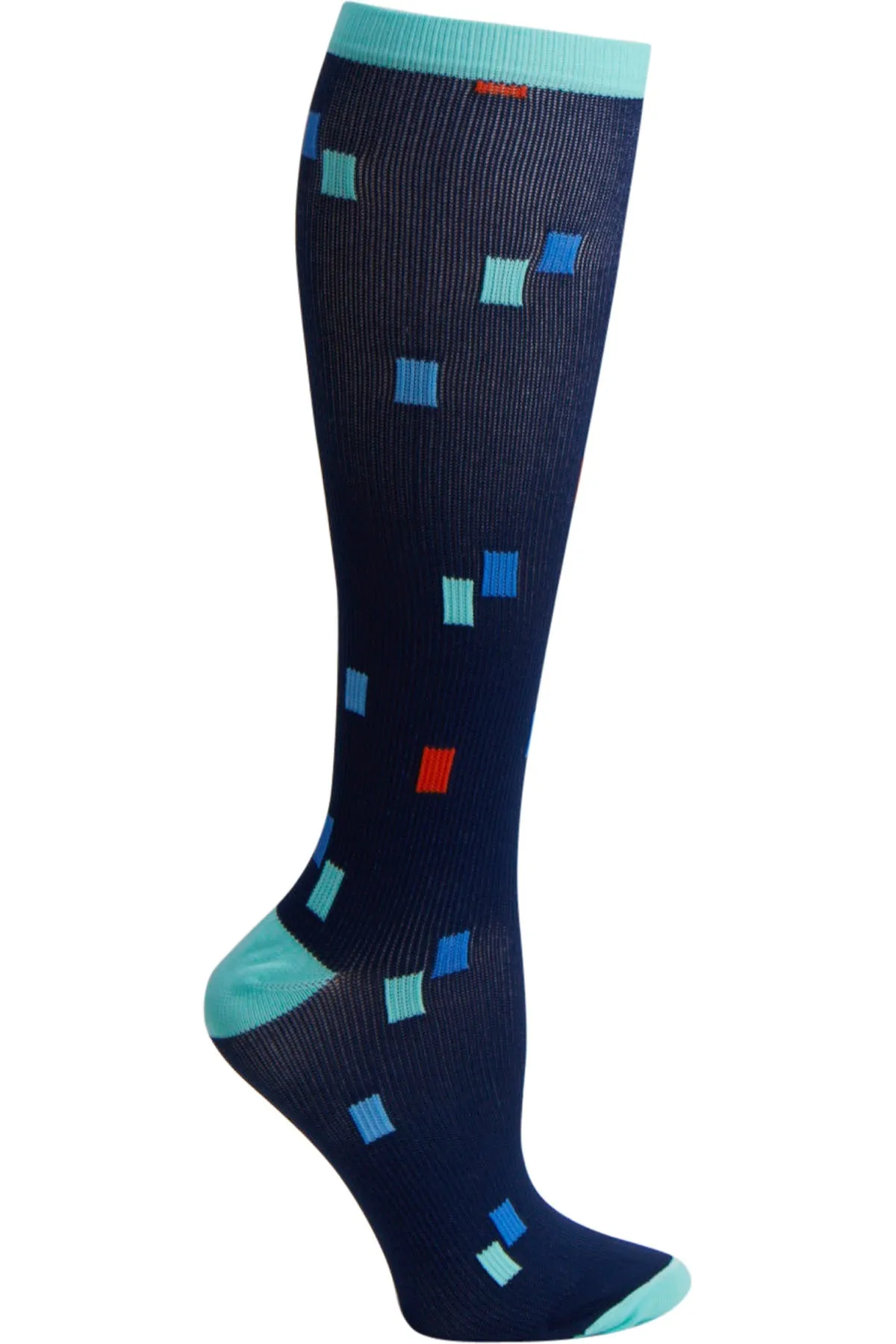 Cherokee Compression Socks Print Support Regular Calf Up To 17"