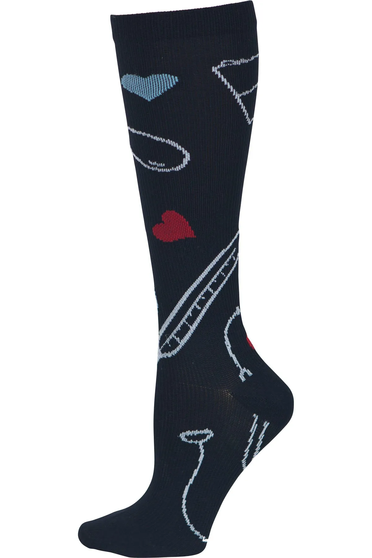 Cherokee Compression Socks Print Support Regular Calf Up To 17"