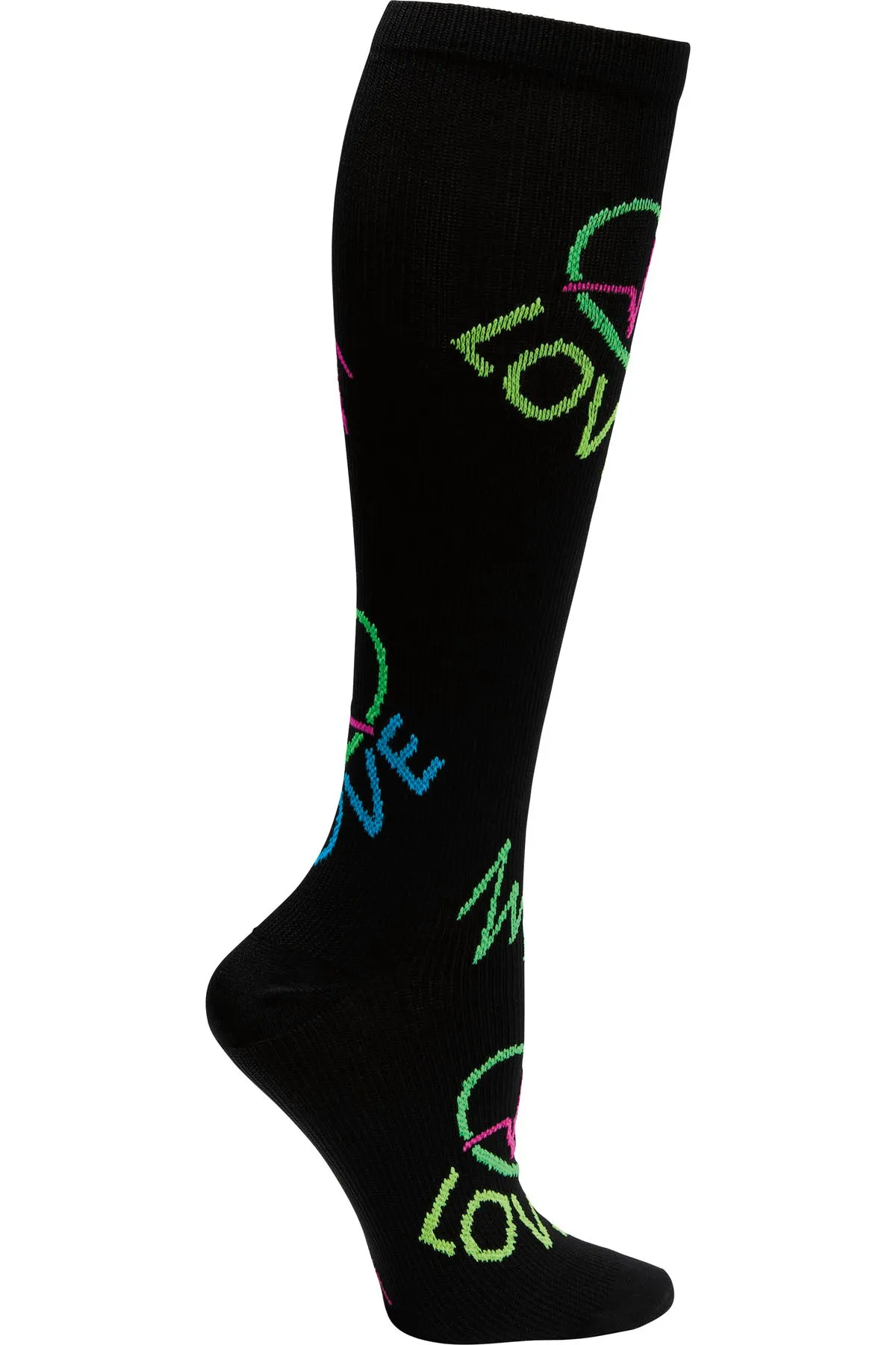 Cherokee Compression Socks Print Support Regular Calf Up To 17"