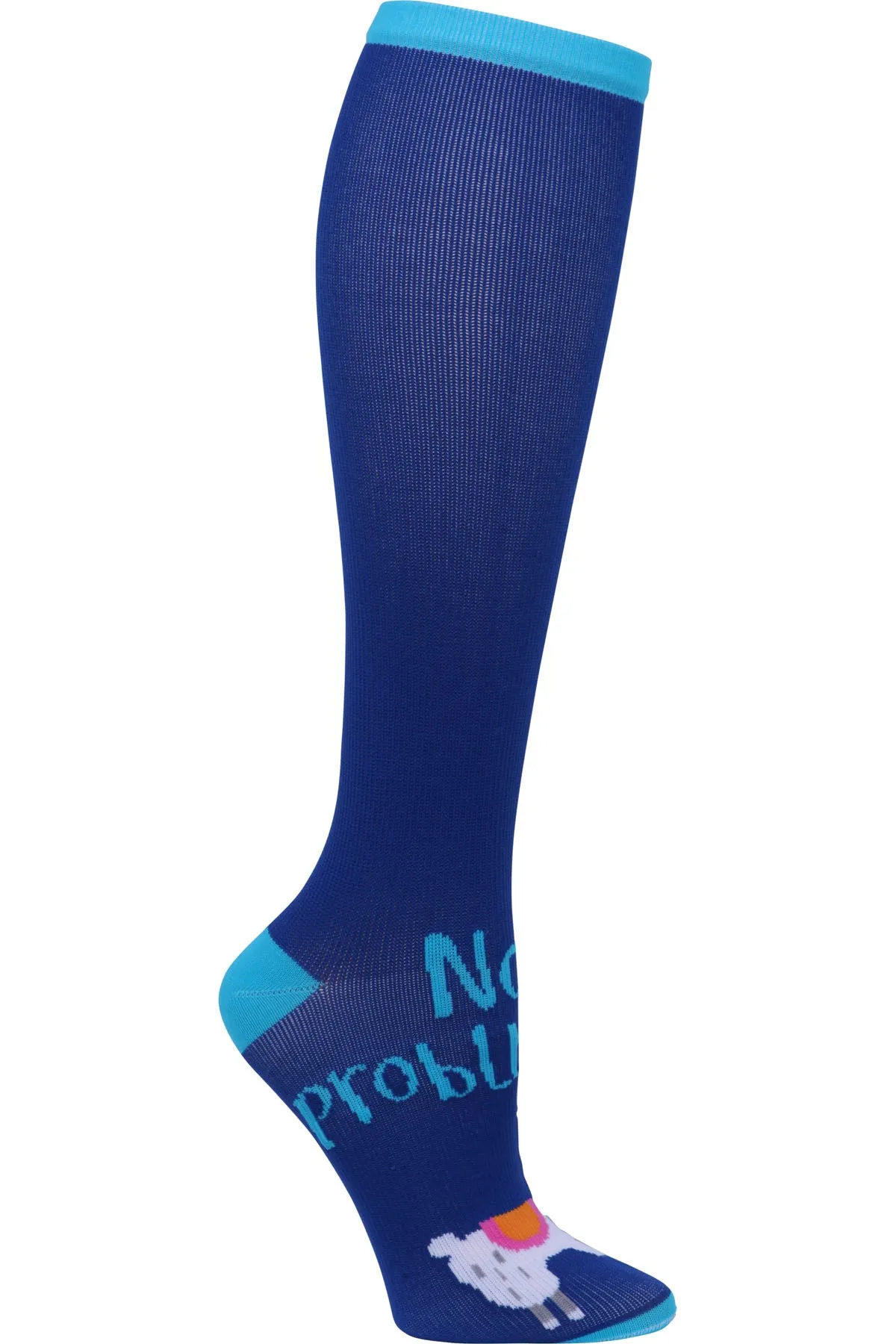Cherokee Compression Socks Print Support Regular Calf Up To 17"
