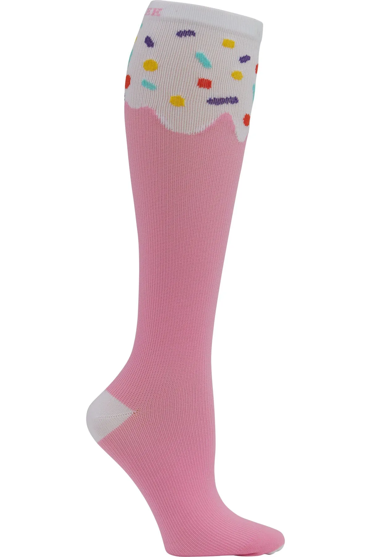 Cherokee Compression Socks Print Support Regular Calf Up To 17"