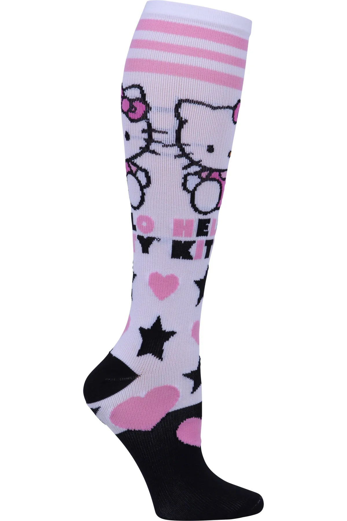 Cherokee Compression Socks Print Support Regular Calf Up To 17"