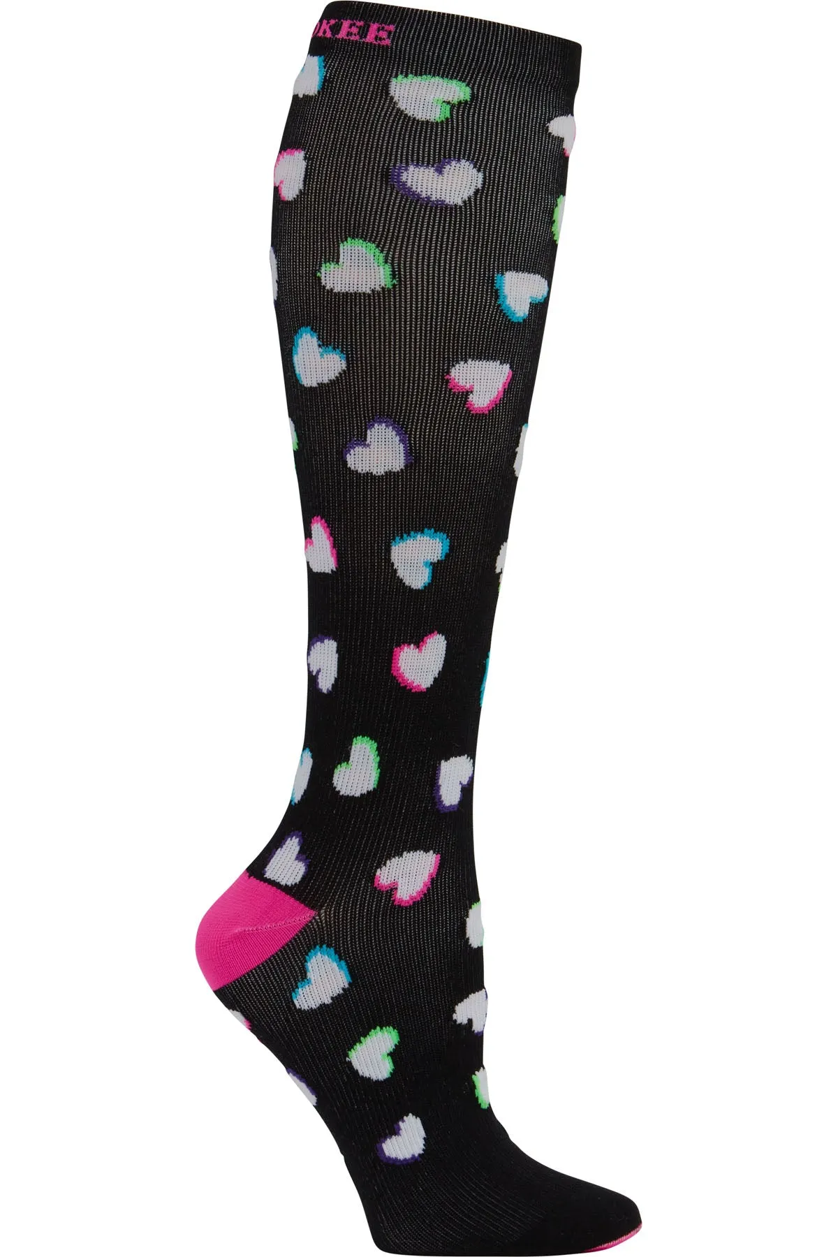 Cherokee Compression Socks Print Support Wide Calf Up To 22"