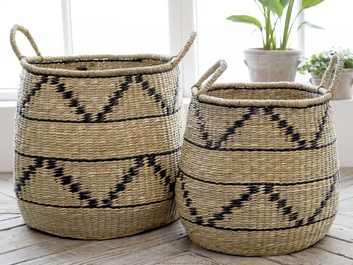 Chic Antique Kurve m. mønster - Sæt med 2