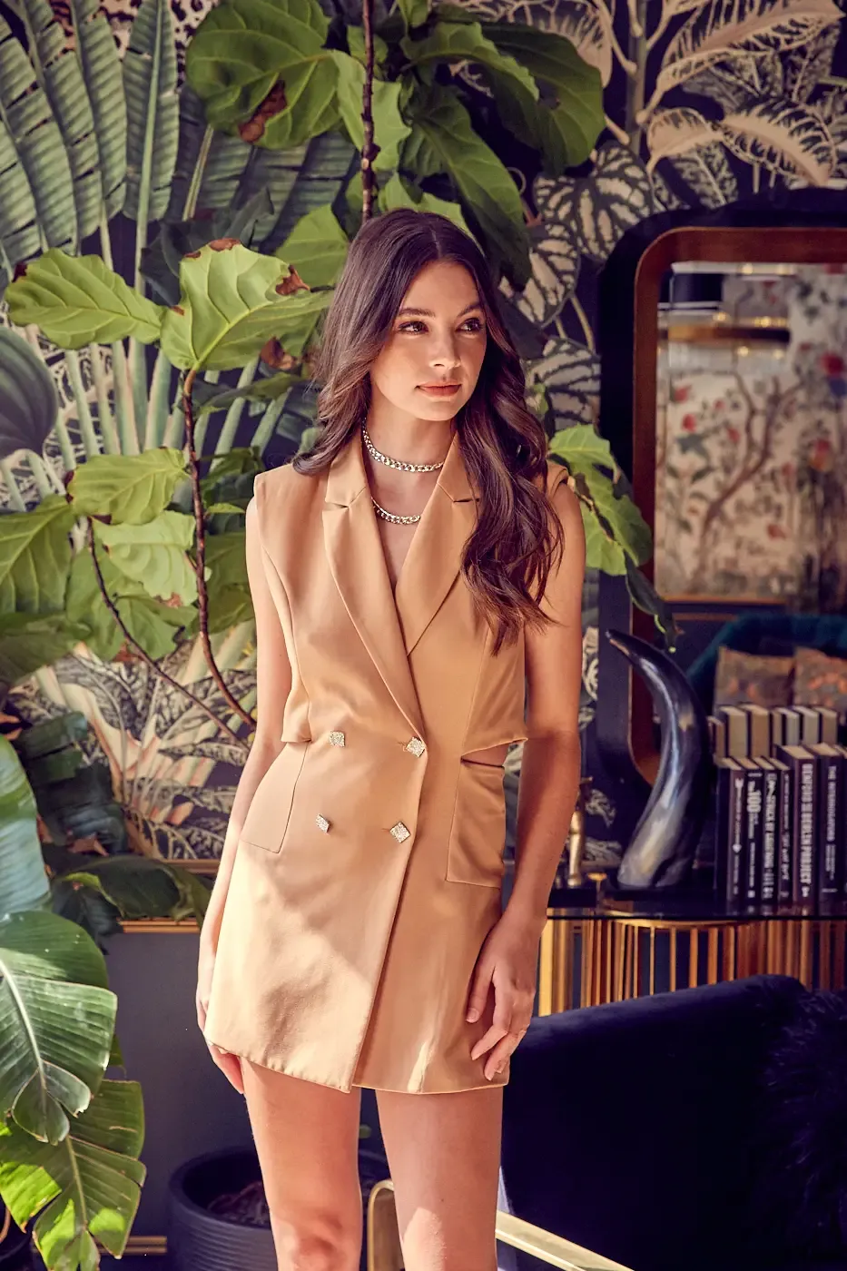 Chic Blazer Romper