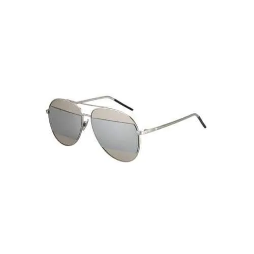 Chic Irregular Lenses Silver Alloy Sunglasses For Women - Silver