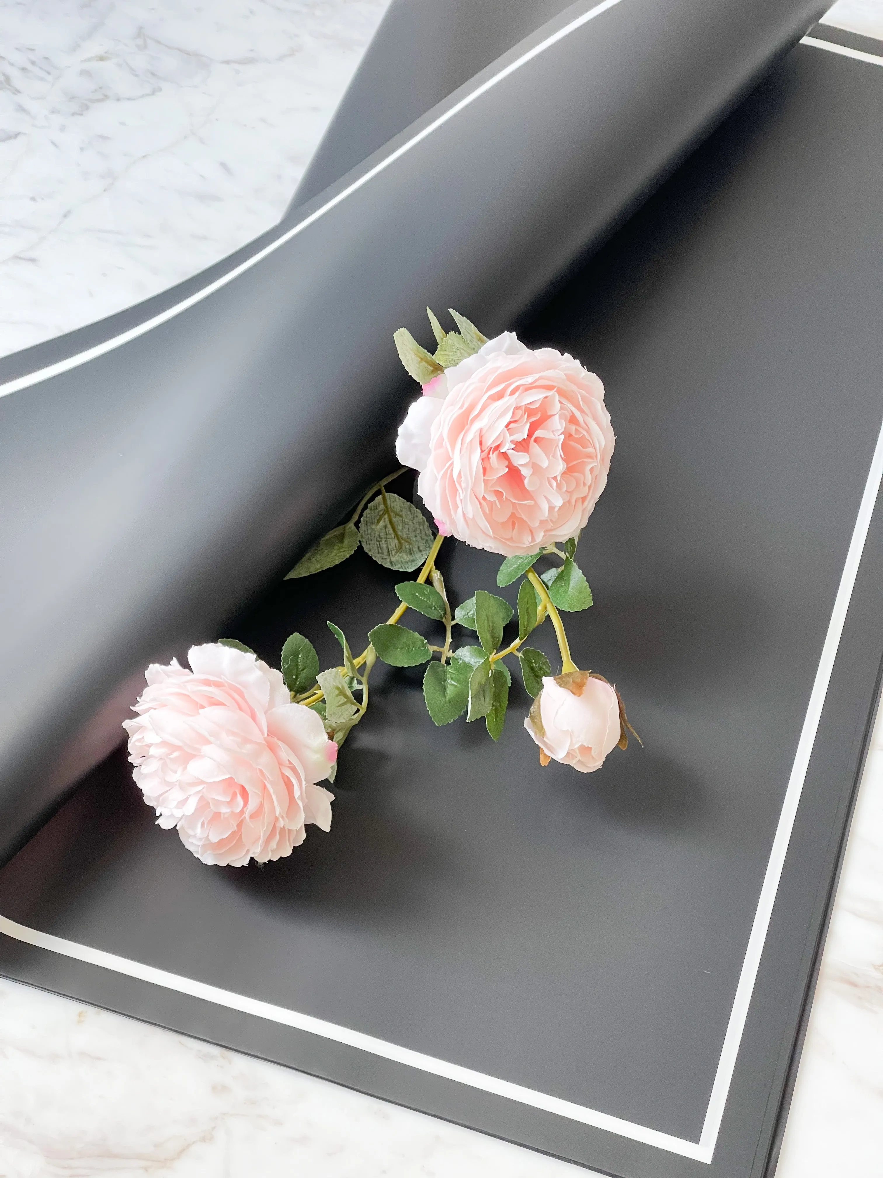 Chic Satin Wrapping Paper