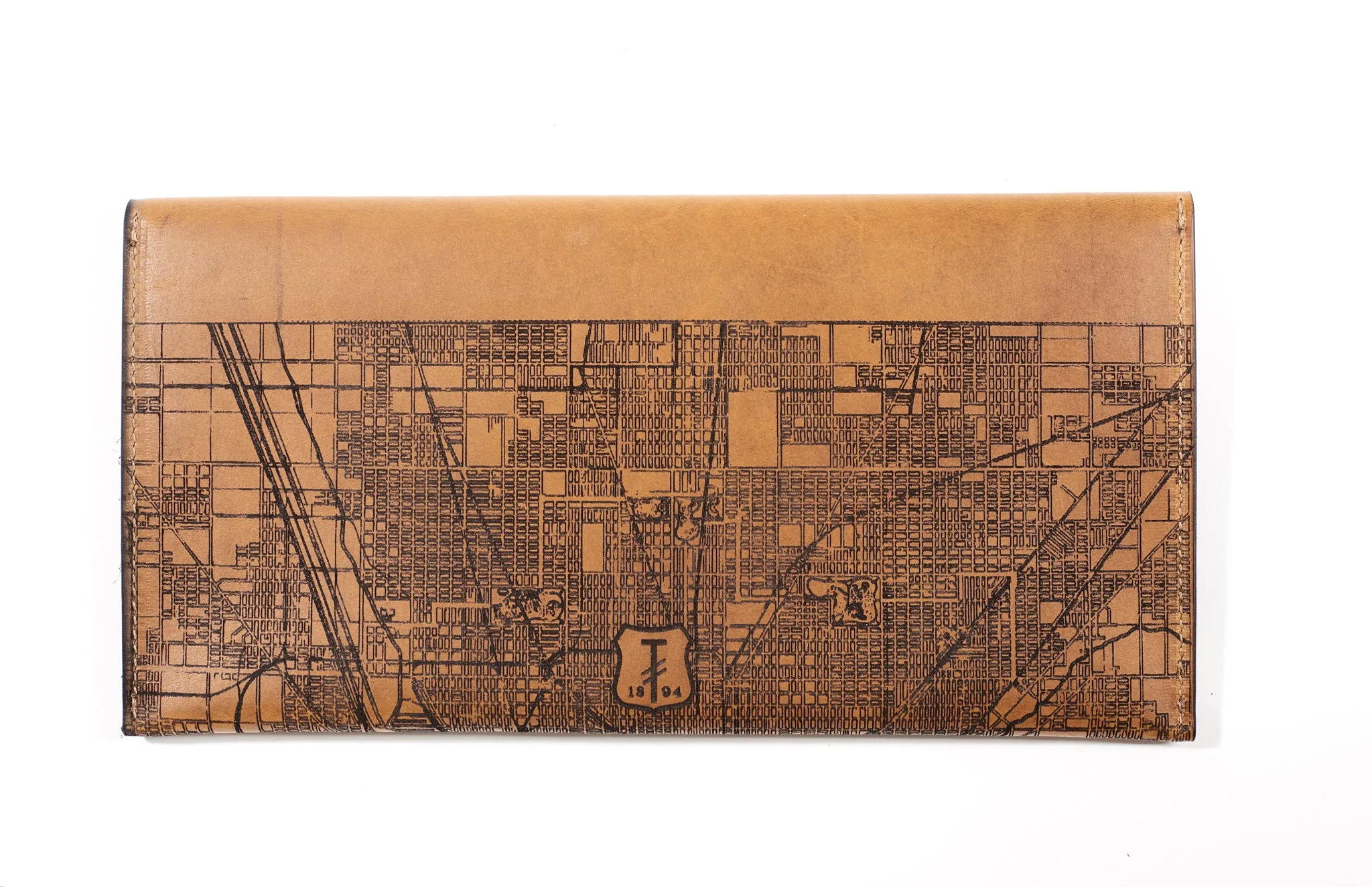 Chicago Map Clutch