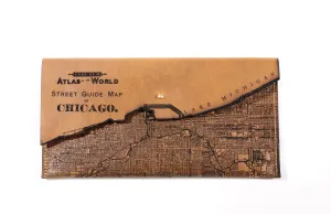 Chicago Map Clutch