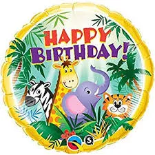 Children's Foil Balloons - inflated
