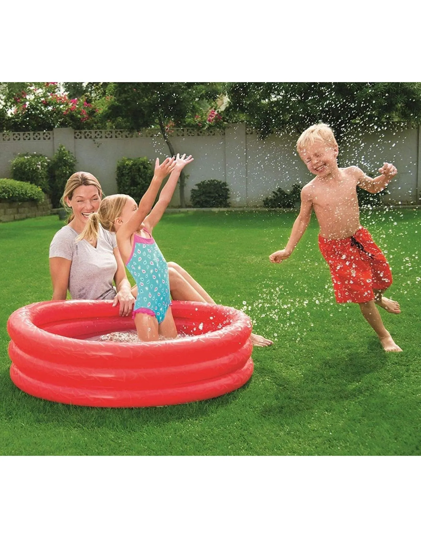 Childrens Paddling Pool - 1m diameter - assorted colours