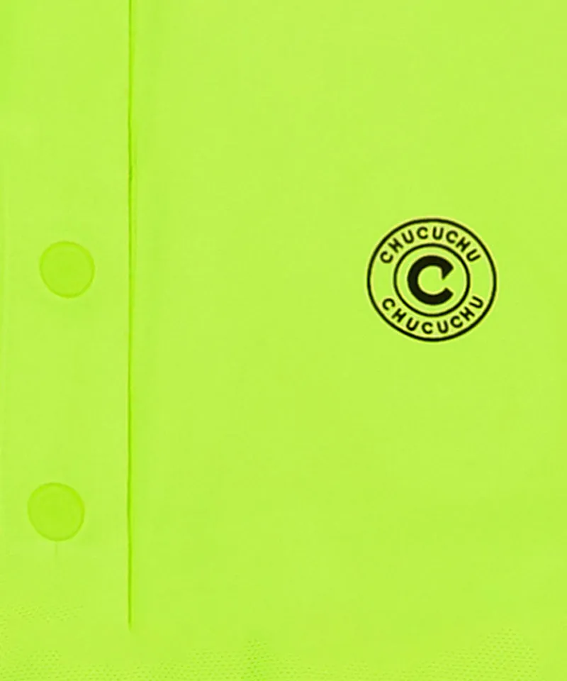 CHUCUCHU Simple Polo Sleeveless - Neon Yellow