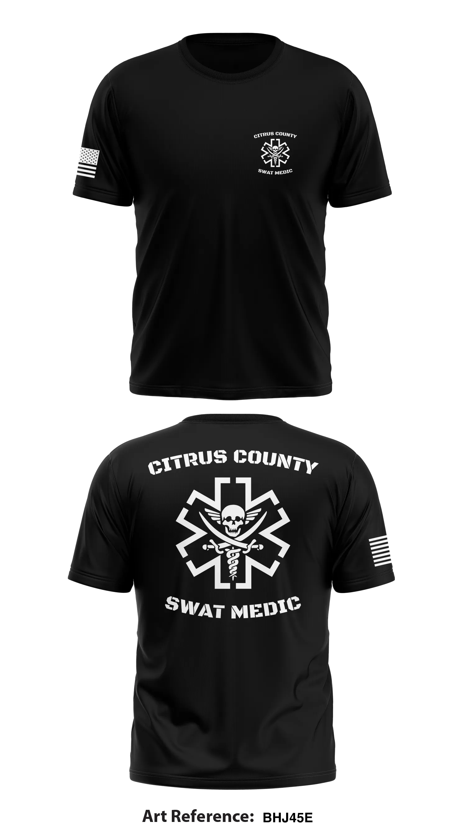 Citrus County Sheriff’s Office Store 1 Core Men's SS Performance Tee - bhj45e