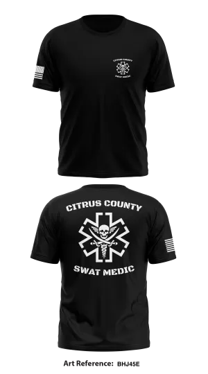 Citrus County Sheriff’s Office Store 1 Core Men's SS Performance Tee - bhj45e