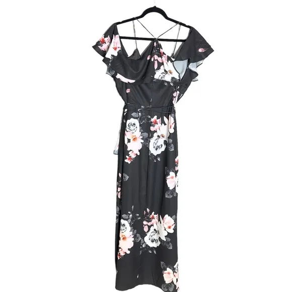 City Chic Lotus Maxi Dress Size 18