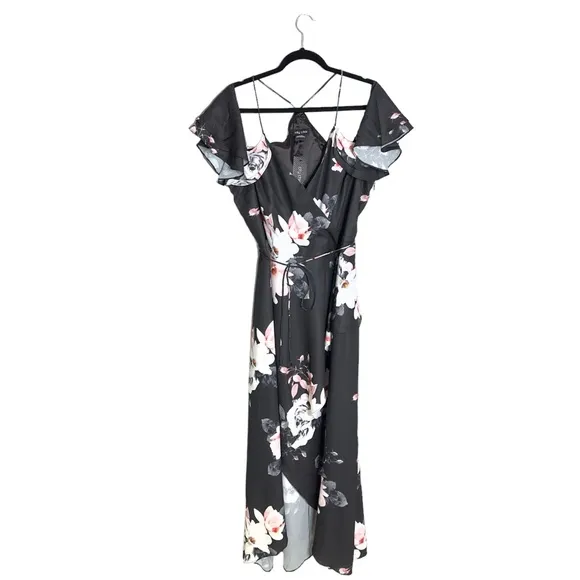 City Chic Lotus Maxi Dress Size 18