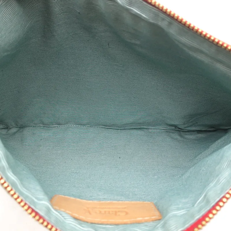 Clare V. Calf Hair Flat Clutch Camel