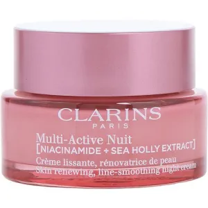 Clarins by Clarins Multi-Active Night Cream (Niacinamide And Sea Holly Extract) For All Skin --50Ml/1.7Oz for Women