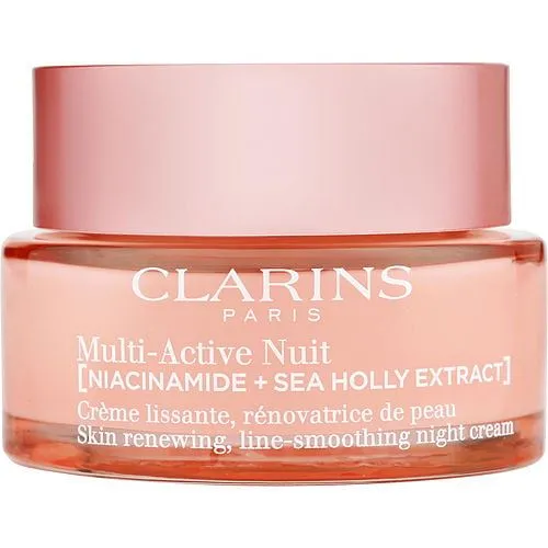 Clarins by Clarins Multi-Active Night Cream (Niacinamide And Sea Holly Extract) For Dry Skin --50Ml/1.7Oz for Women