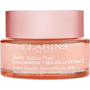 Clarins by Clarins Multi-Active Night Cream (Niacinamide And Sea Holly Extract) For Dry Skin --50Ml/1.7Oz for Women