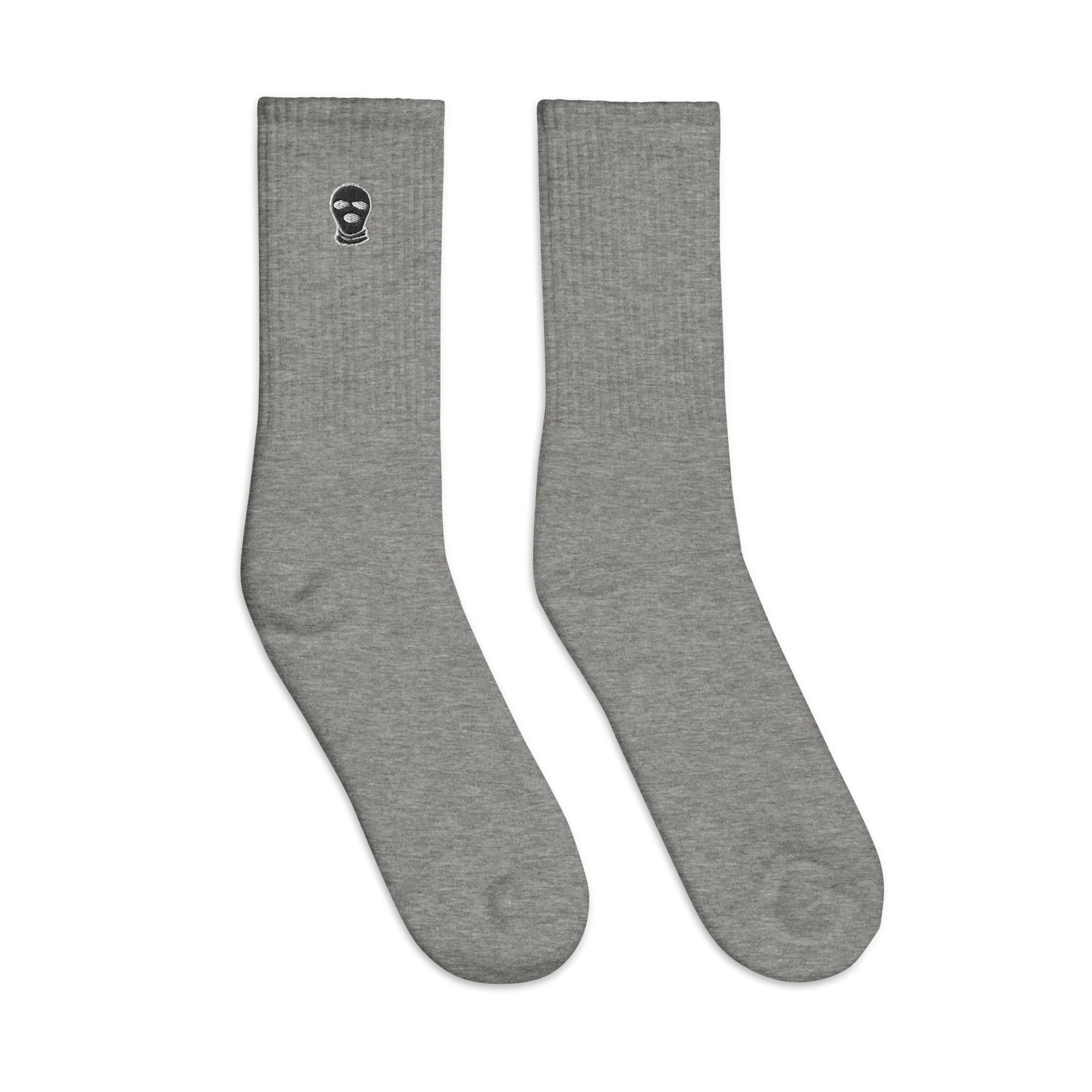 Classic Ski Mask Embroidered socks