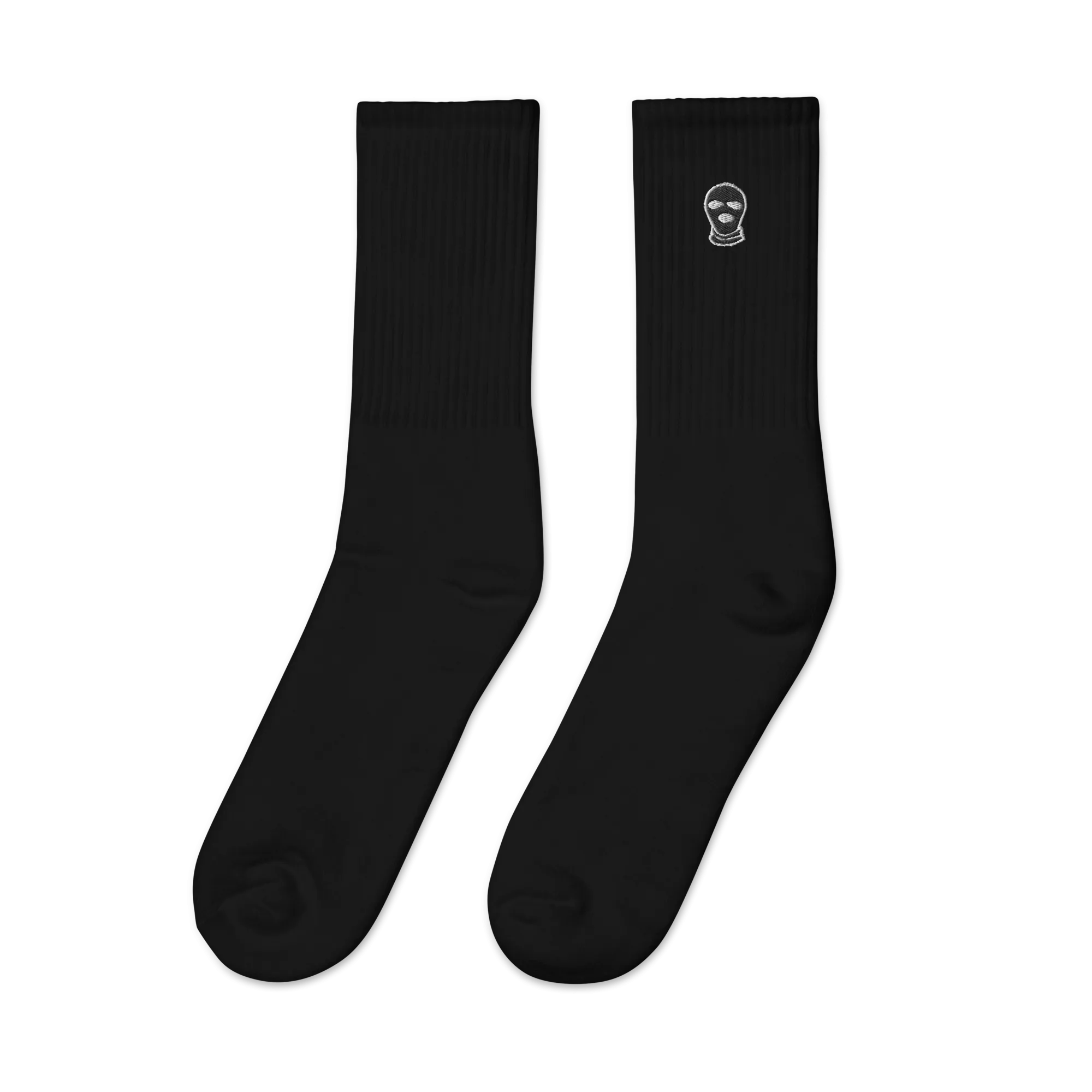 Classic Ski Mask Embroidered socks